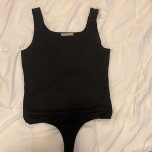 black bodysuit